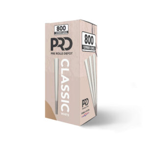 PRD 109mm King Size Classic White - Bulk Cones